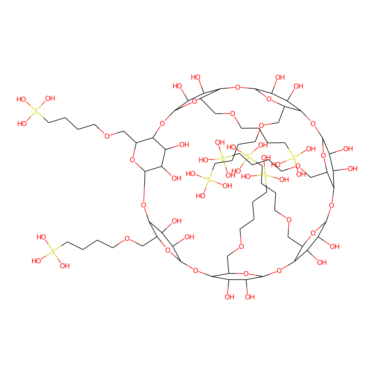 Sulfobuty_ether_beta_cyclodextrin